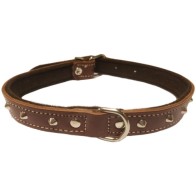 Brown Collar with Adornment 12x300mm