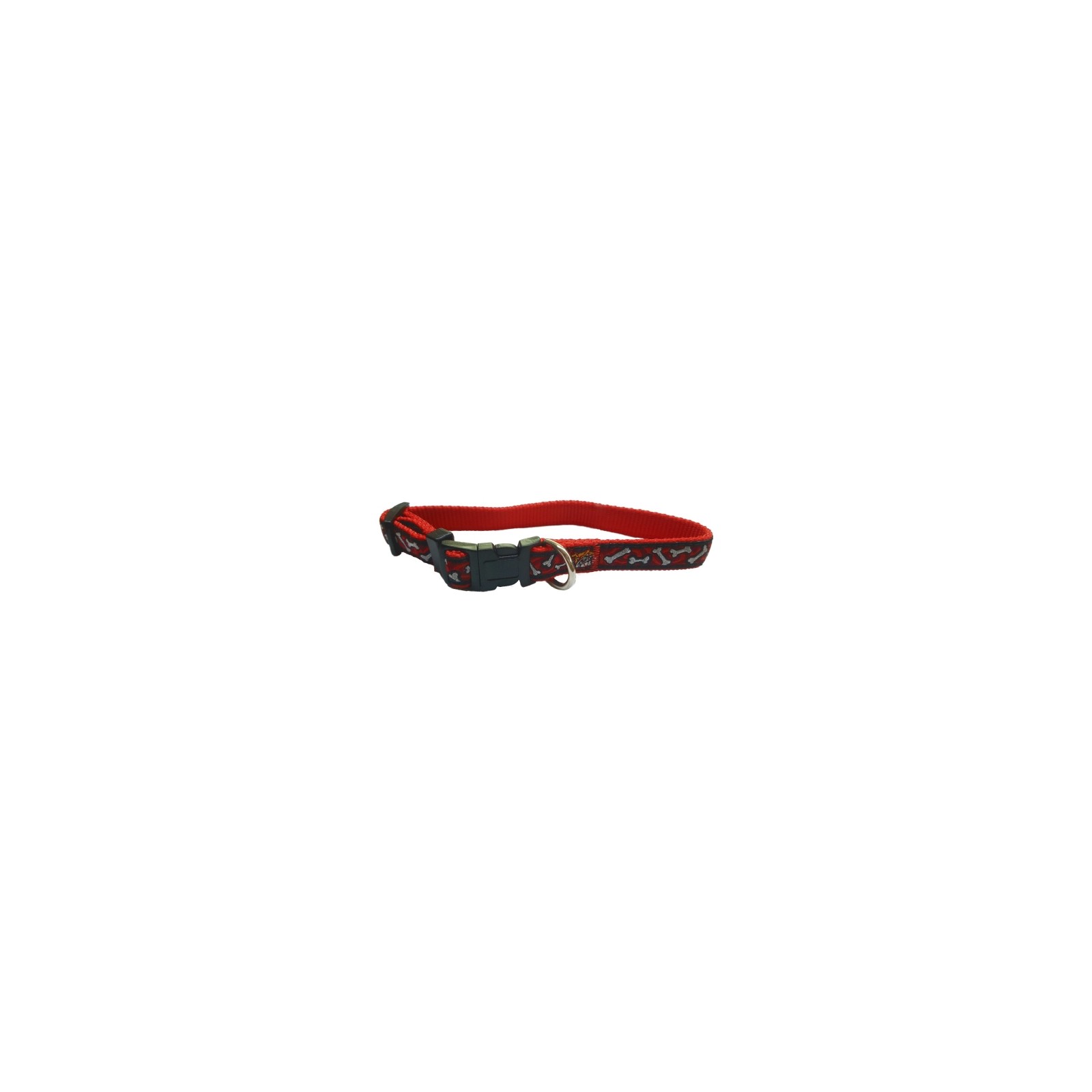 Collar Nylon 15x250-380mm Bull Rojo