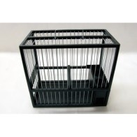 Small Black Chrome Cage for Birds