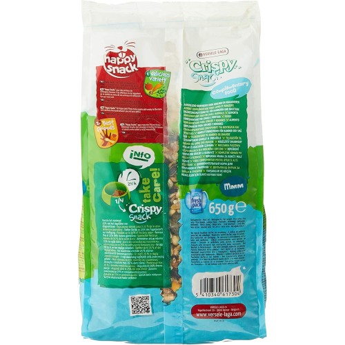 Crispy Snack Popcorn 650g para Conejos y Roedores