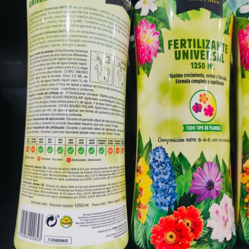 Universal Fertilizer 1250ml by Batlle