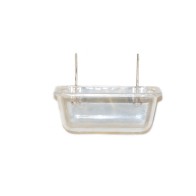 Transparent Plastic Cake Holder with Wire