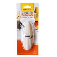 Hueso de Jibia para Aves con Enganche