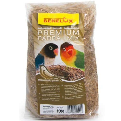 Premium Nesting Material Mix for Lovebirds 100 Gr