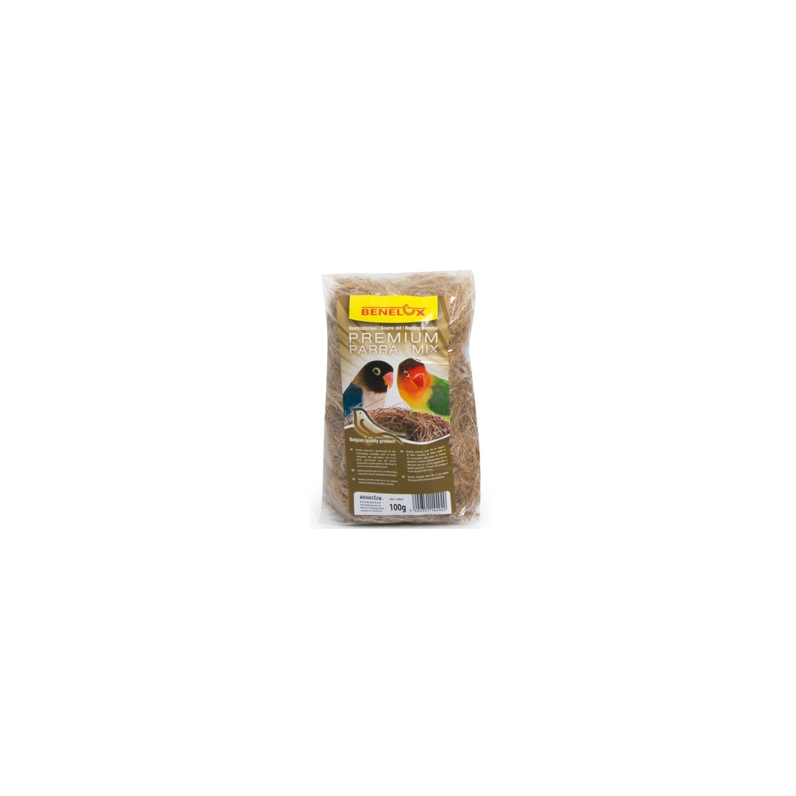 Premium Nesting Material Mix for Lovebirds 100 Gr