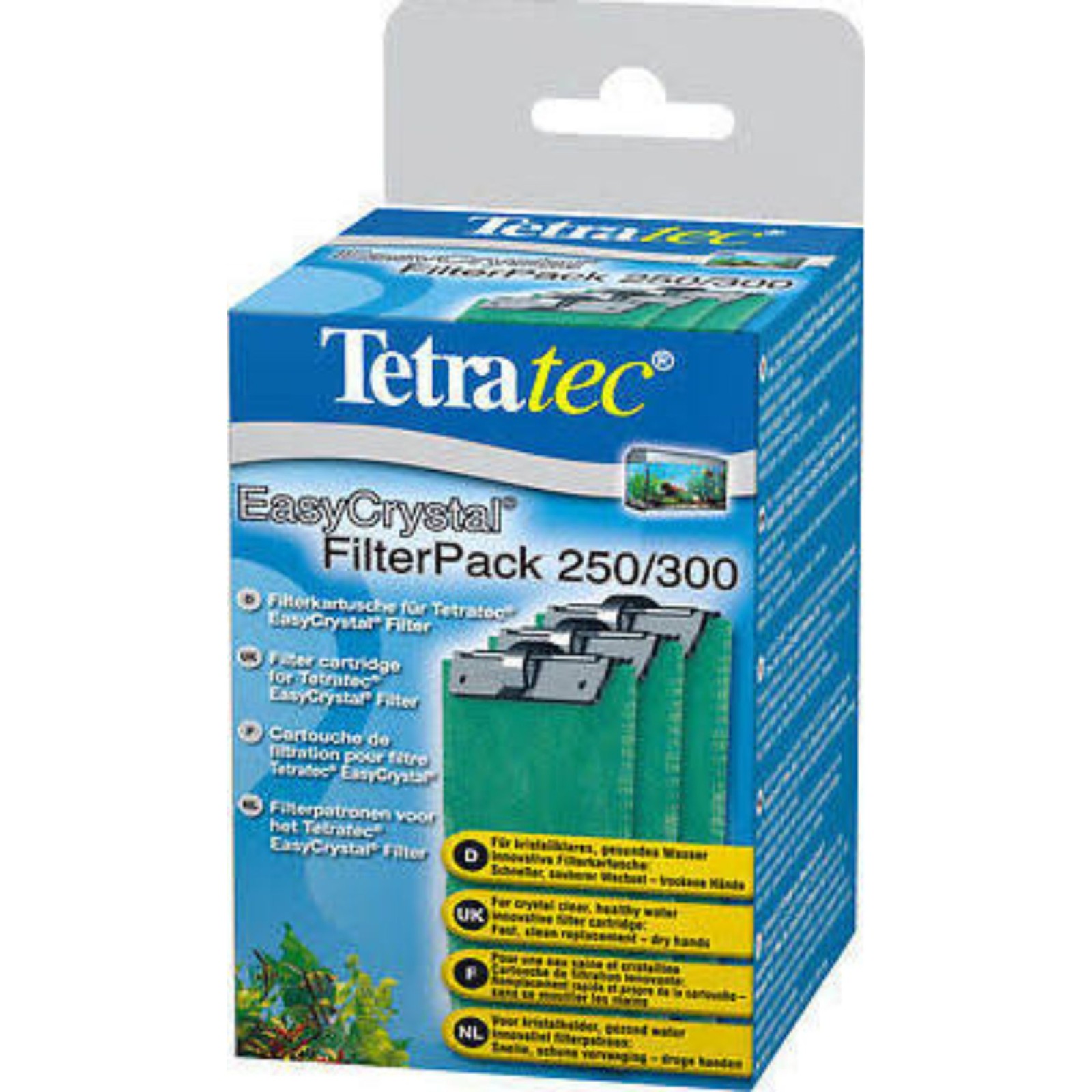 Tetra EasyCrystal Filter Pack 250/300 - Essential Aquarium Maintenance