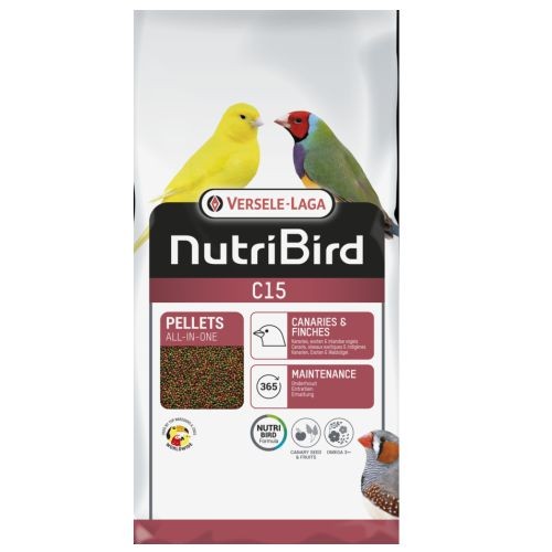 Nutribird C15 Alimento de Mantenimiento 1 Kg para Aves Exóticas