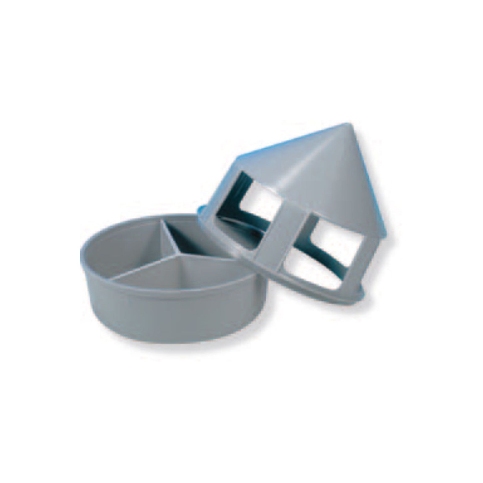 Plastic Grit Feeder with Separator