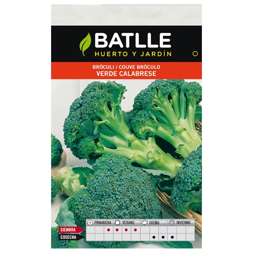 Calabrese Green Broccoli Seed Packet