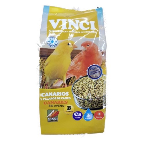 Canarios Sin Avena Vinci 5 Kg