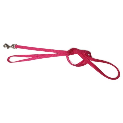 Fuchsia Nylon Lead 10mm x 100cm