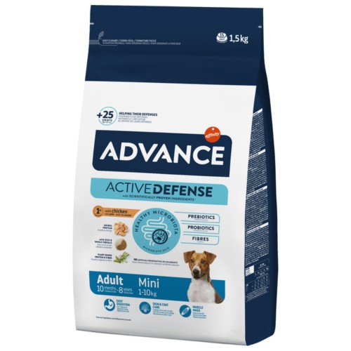 Advance Mini Adult Pollo y Arroz 3 Kg