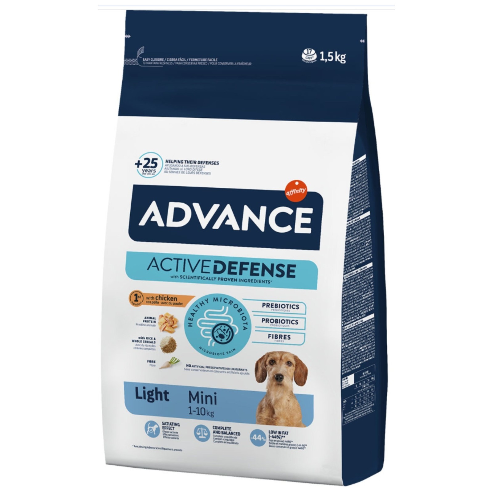 Advance Mini Light 3 Kg Pollo y Arroz