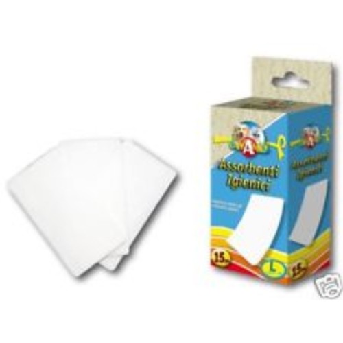 Comfortable Adhesive Absorbent Slips 15 pcs