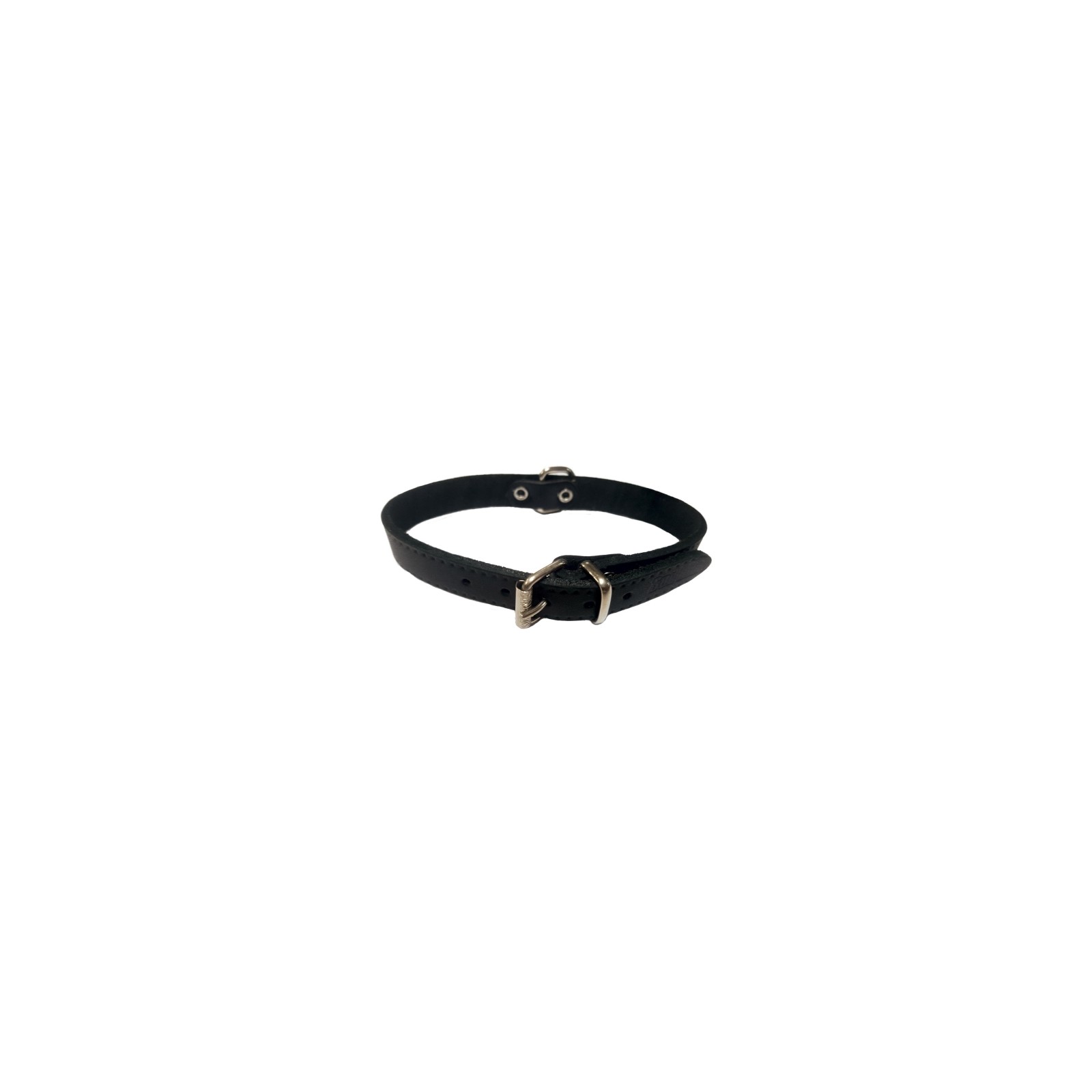 Collar Cuero Liso 18x400mm.negro