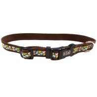 Brown Adjustable Scut Collar 25x450-650 for Pets