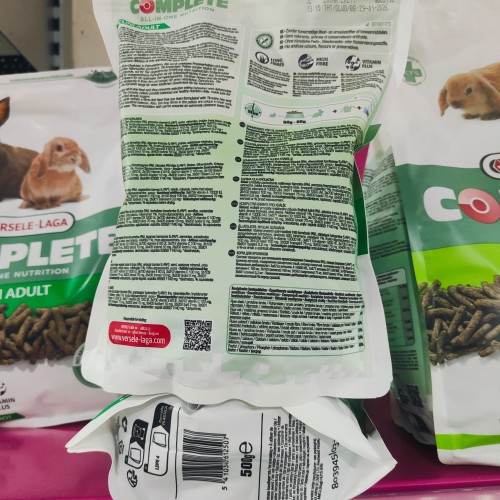 Conejo Complete 1,75 Kg Versele-Laga Nutrición Saludable