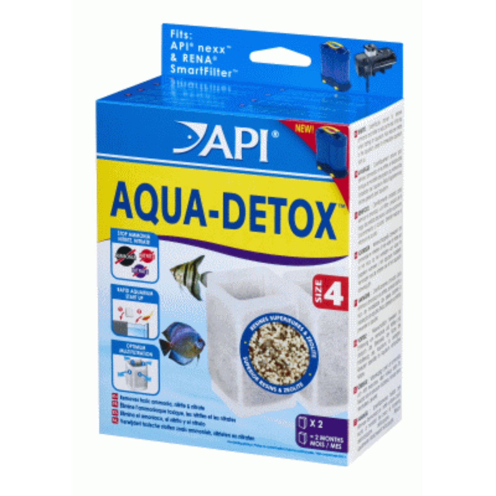 Aqua Detox Size 4 (x2) High-Performance Filter Dose