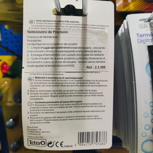 Termómetro para Acuario Tetratec TH35