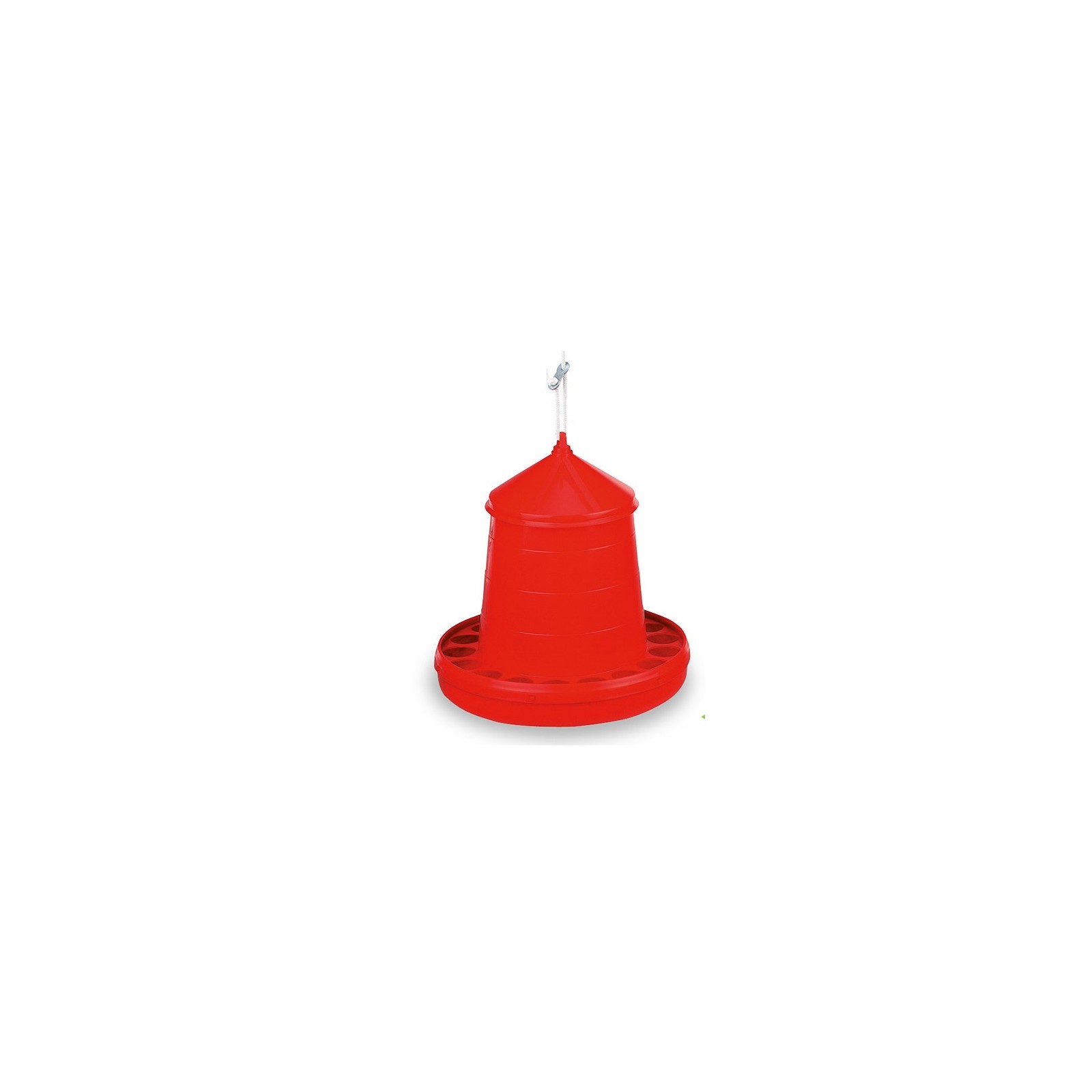 Plastic Bird Hopper 4 Kg Red