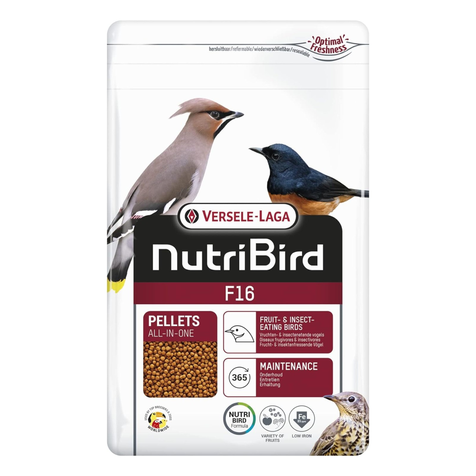 Nutribird F-16 800 Gr. Comida para Aves