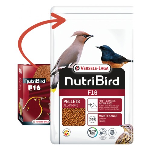 Nutribird F-16 800 Gr. Comida para Aves