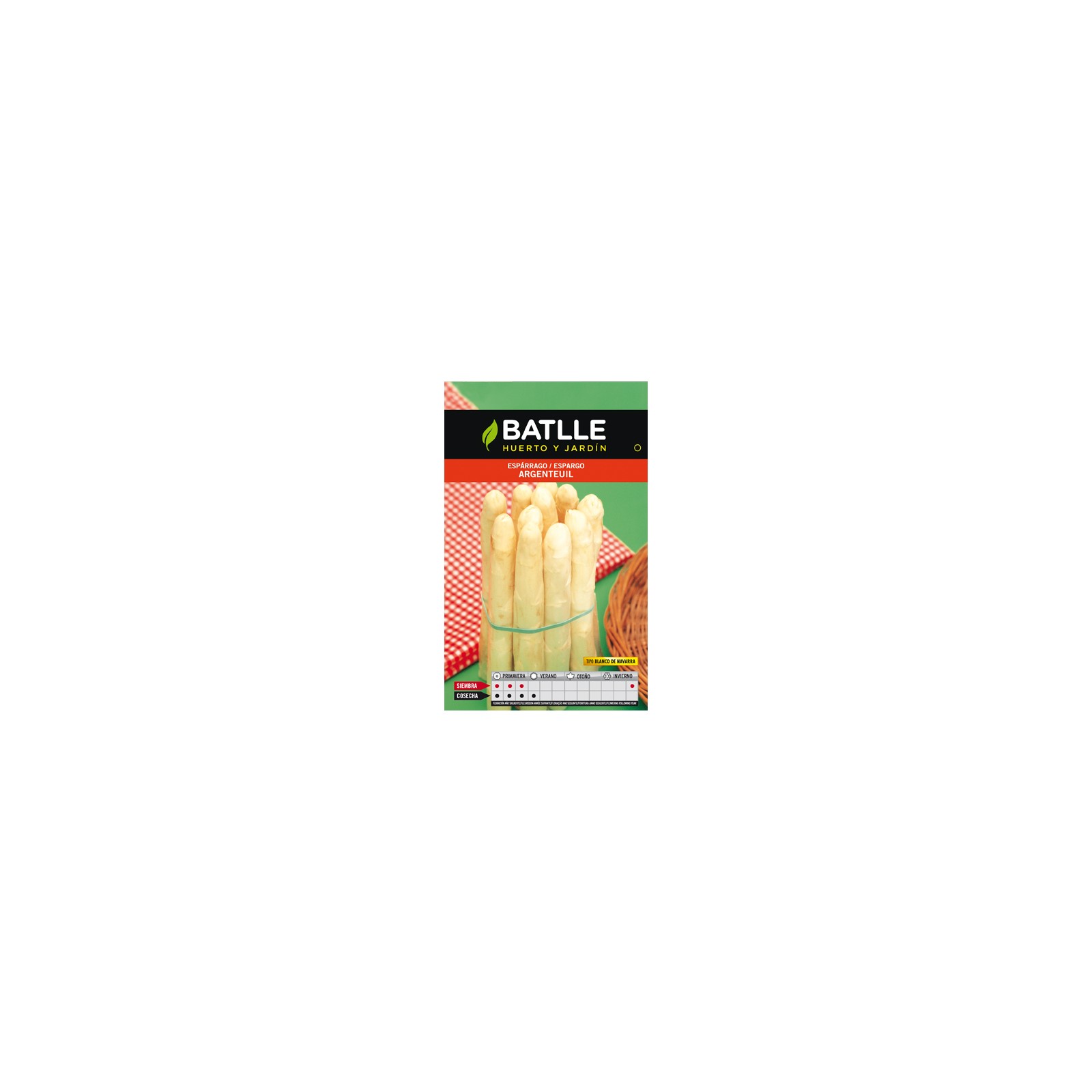 White Asparagus Argenteuil Seed