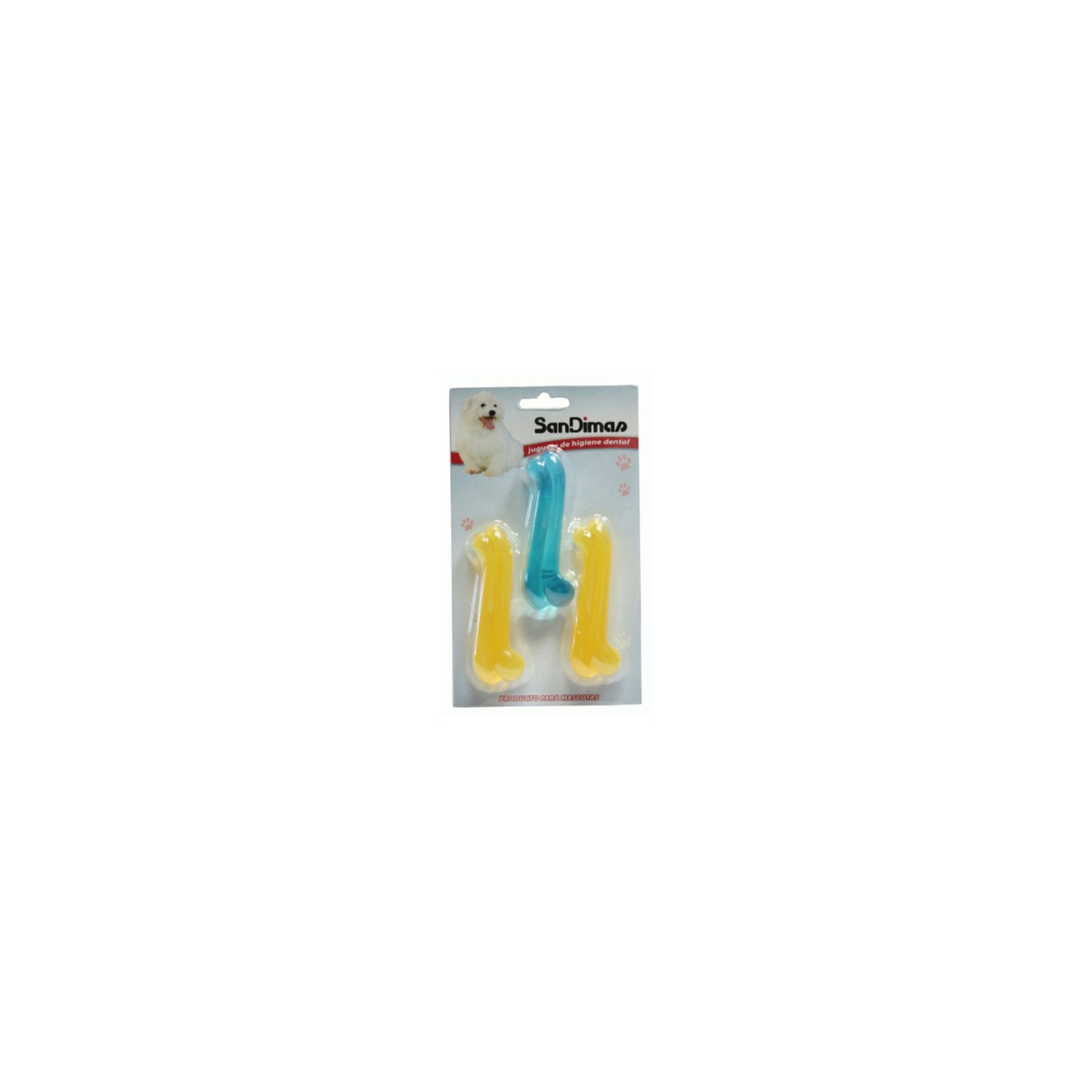 Translucent Chew Bone 10cm Pack of 3