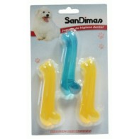 Translucent Chew Bone 10cm Pack of 3