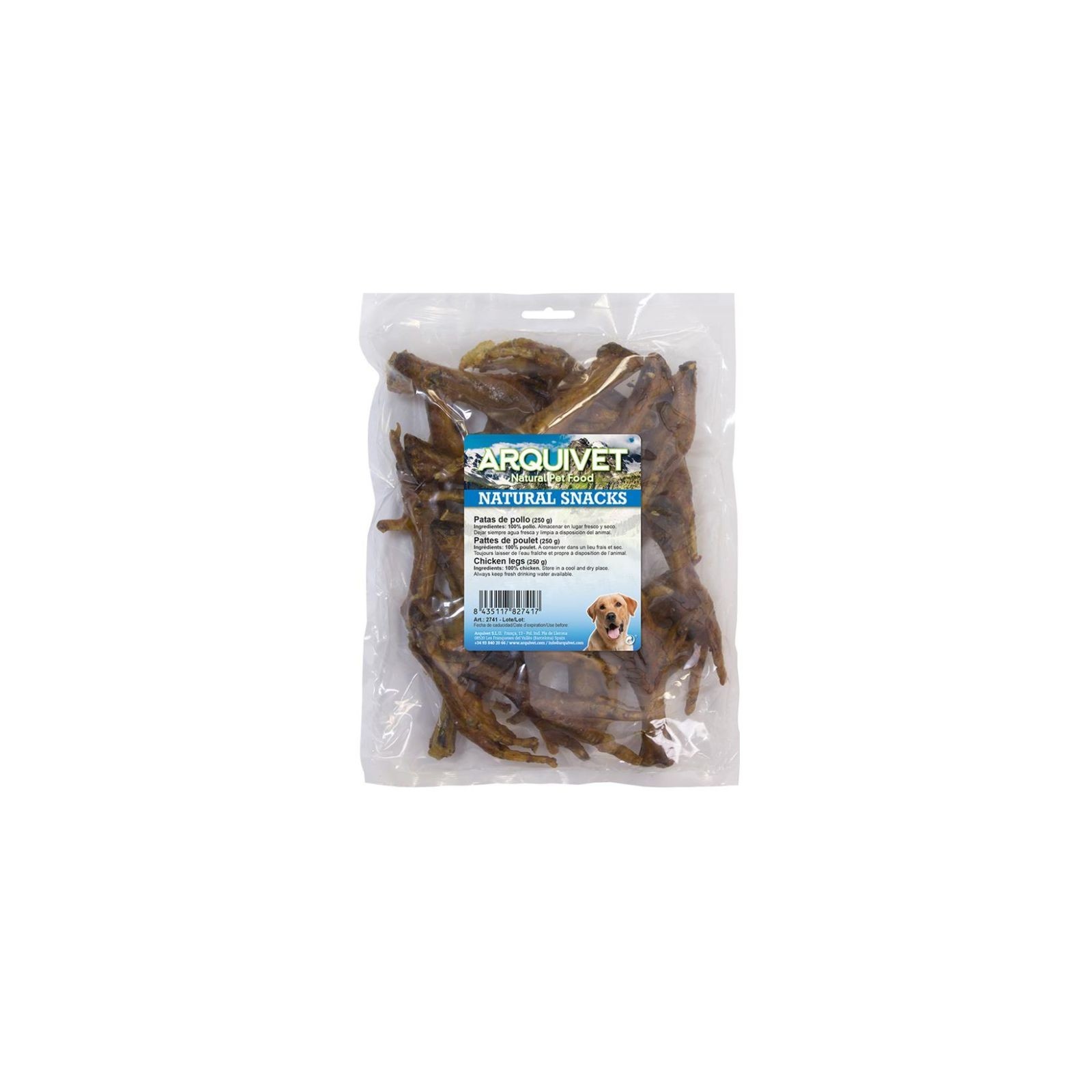 Natural Chicken Feet for Dog Treats