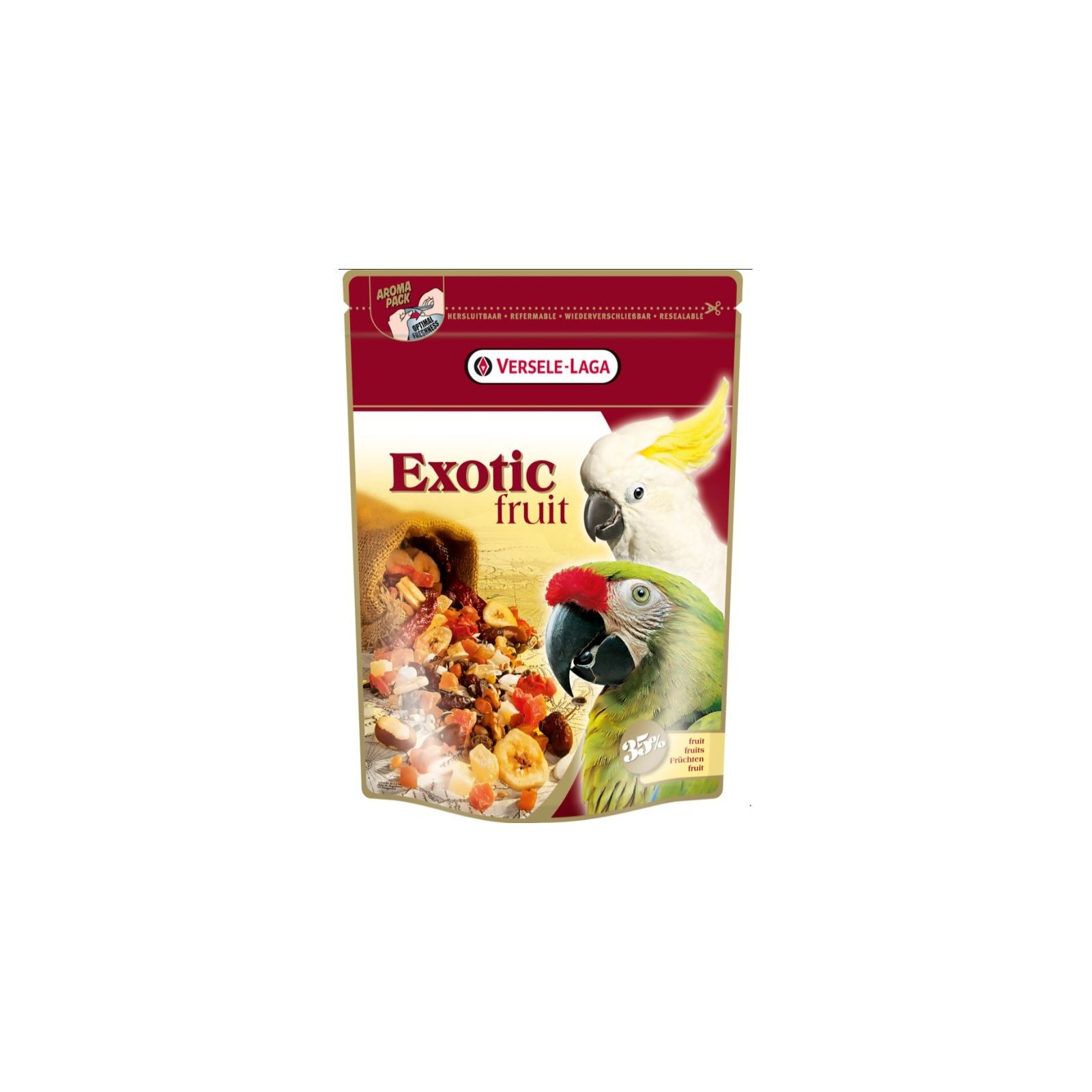 Exotic Fruit Mix for Parrots 600 Gr Versele-Laga