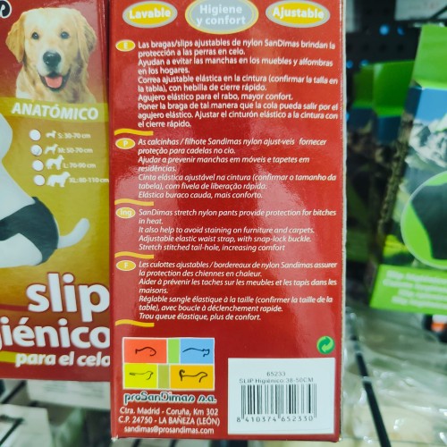 Slip Higiénico para Perros Hembras 20-30cm