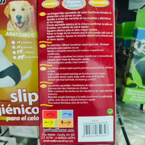 Slip Higiénico para Perros Hembras 20-30cm