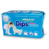 M Size Dog Diapers - 14 Pieces