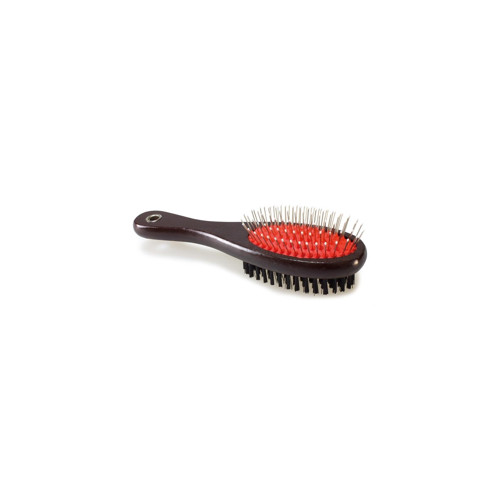 Double Wooden Brush for Dogs Medium Size