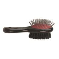 Double Wooden Brush for Dogs Medium Size