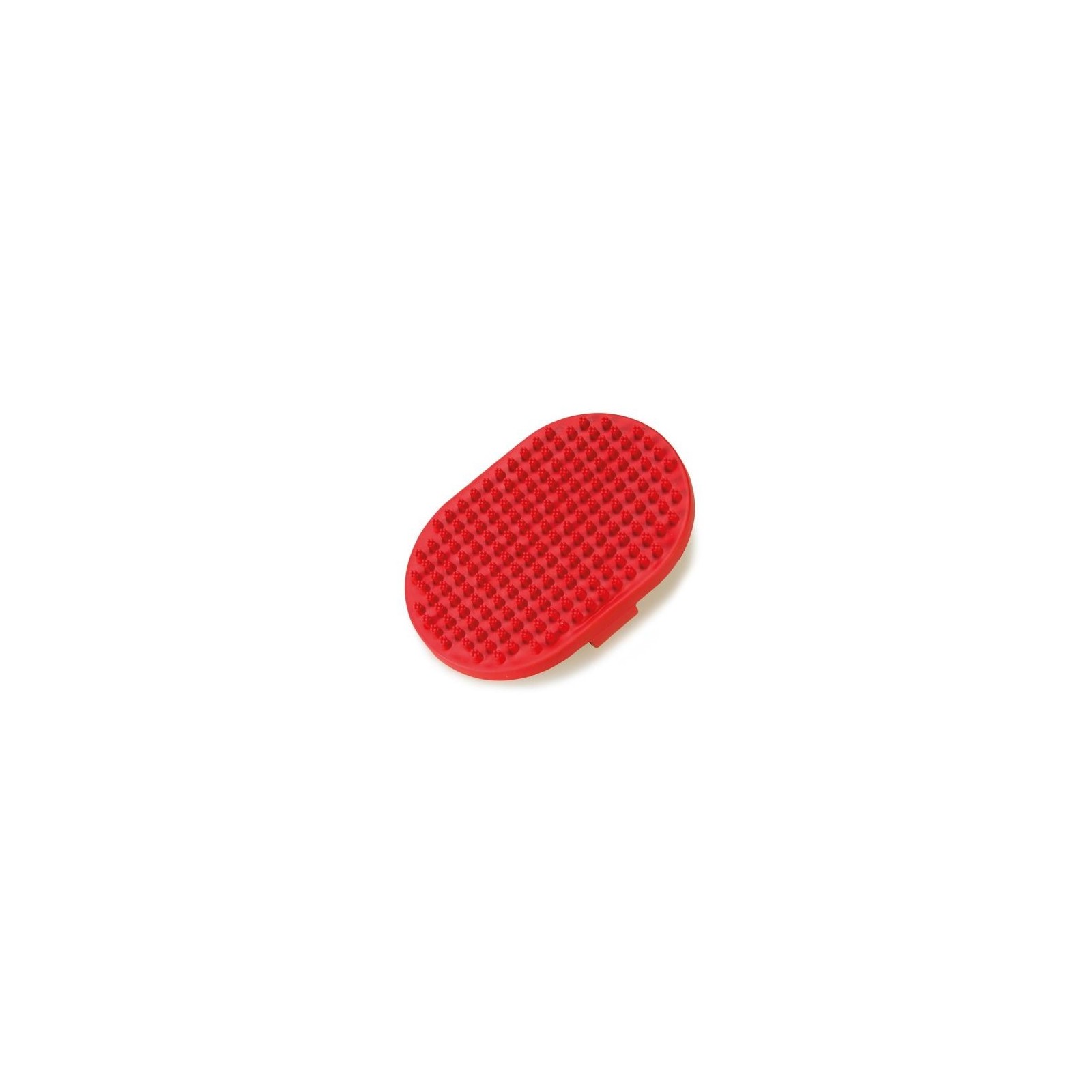 Oval Rubber Brush for Short-Haired Dogs