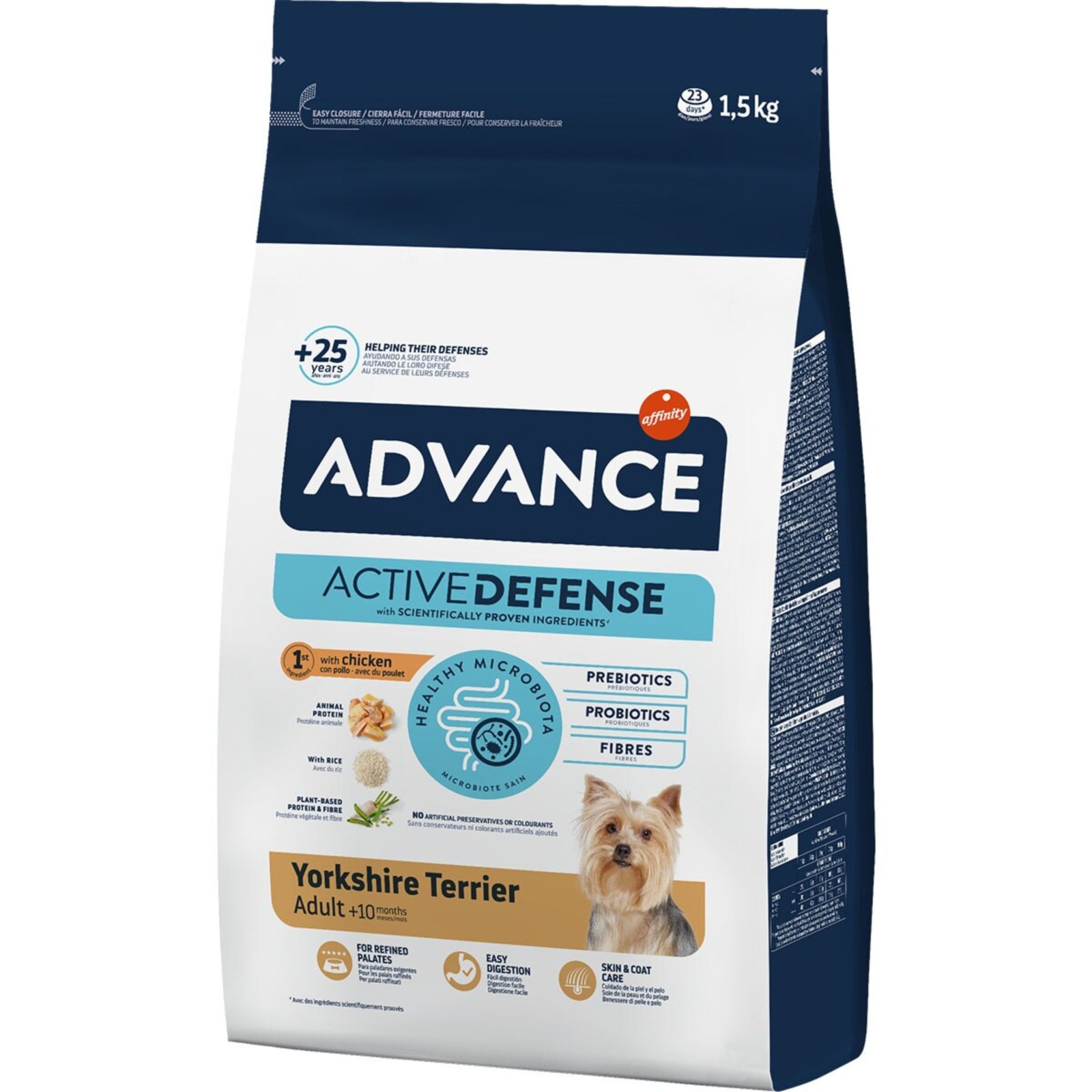 Advance Yorkshire Terrier Dog Food 1.5 Kg