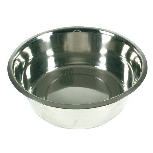 Comedero Acero Inox. nº4 2,80Lt/25cm