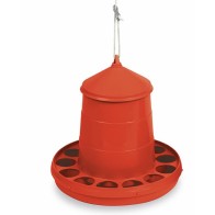 Plastic Feeder for Birds 2 Kg Red