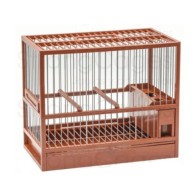 C-2 Bird Cage with Removable Tray - White