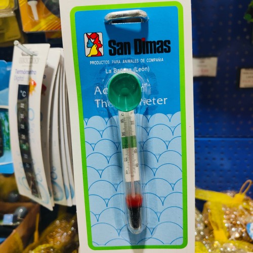 Aquarium Thermometer with Suction Cup for Easy Monitoring