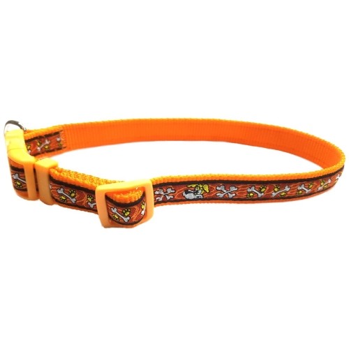 Collar Bully 20x350-500mm. Naranja