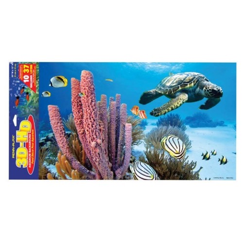 3D Underwater Background Poster 50x30 cm