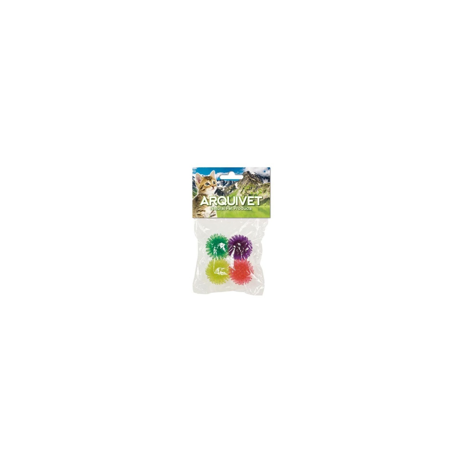 Hedgehog Ball Pack of 4 for Cats