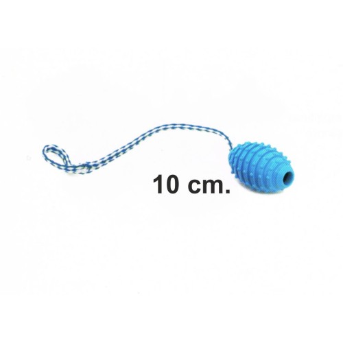 Blue Thermoplastic Dog Toy 10cm