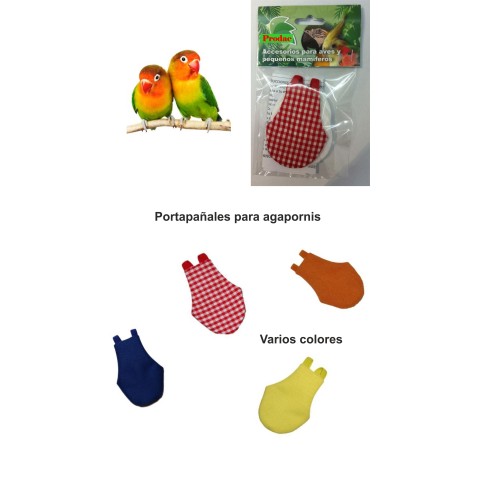 Hygienic Holder for Lovebirds in Various Colors