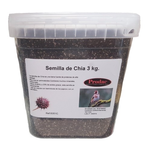 Chia Salvia Hispanica 550g for Birds