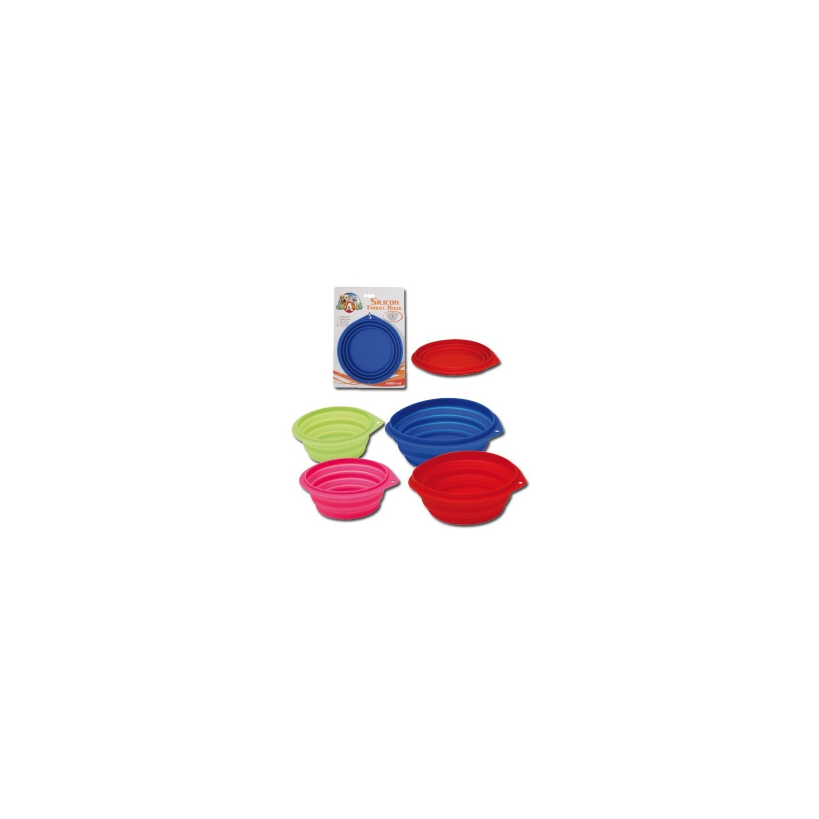 Travel Silicone Bowl 1000 ml for pets