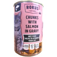 Rokus Fish Canned Cat Food 415g